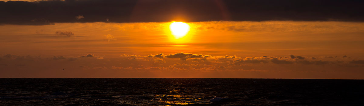 zachód słońca nad morzem 2